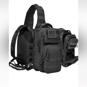 Tactical men’s crossbody 11“ by 9” new with packaging